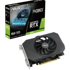 ASUS PHOENIX GEFORCE RTX 3050 V2 TARJETA GRAFICA 8GB GDDR6 NVIDIA - PCIE 4.0, HDMI, DVI-D, DISPLAYPORT