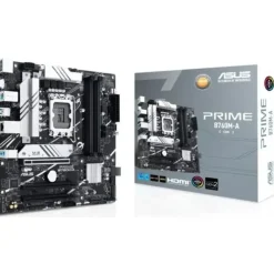 ASUS PRIME B760M-A CSM PLACA BASE INTEL LGA1700 4X DDR5 - HDMI, M.2, PCIE4.0, 4X SATA III, USB 3.2, MICROATX