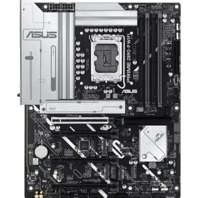 ASUS PRIME Z890-P WIFI PLACA BASE LGA 1851 - WIFI, BLUETOOTH, HDMI, DISPLAYPORT, PCIE 4.0 Y 5.0, M2, 4X SATA III, USB 2.0, 3.2, USB-C, RJ-45