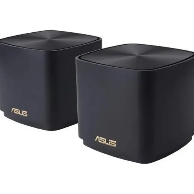 ASUS ZENWIFI XD4 PLUS PACK DE 2 SISTEMAS WIFI MESH AX1800 - COLOR NEGRO