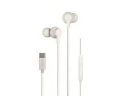 AURICULAR DAEWO IN-EAR CON MICROFONO USB TIPO-C COLOR BLANCO