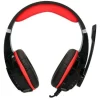 AURICULAR Q-CONNECT GAMING CON MICROFONO AJUSTABLE E ILUMINACION LED COLOR NEGRO
