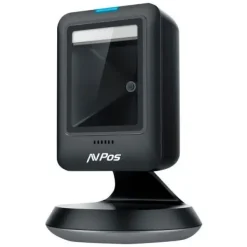 AVPOS AVP-630-2D LECTOR DE CODIGOS DE SOBREMESA - ESCANEO AUTOMATICO- LECTURA DE CODIGOS 1D, 2D Y QR - USB - COLOR NEGRO