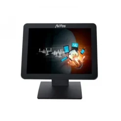 AVPOS AVPOS-T17 MONITOR TACTIL DE 17 PULGADAS - PANTALLA TRUE FLAT CAPACITIVA DE 10 PUNTOS - 1280X1024 - 400CD/M2 - VGA - COLOR NEGRO