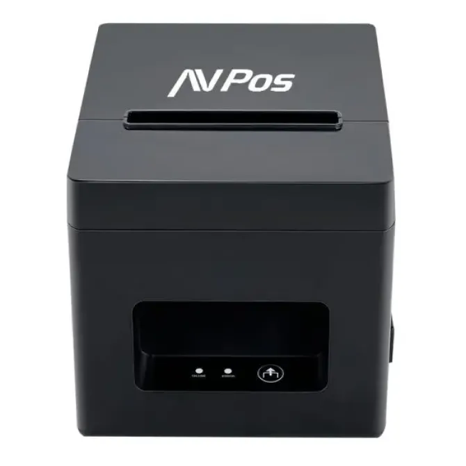 AVPOS AVP-TC21NET IMPRESORA TERMICA TICKETS - VELOCIDAD 200MM/S - AUTOCORTE PARCIAL - USB Y LAN - COLOR NEGRO