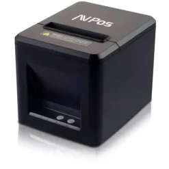 AVPOS AVP-TC40NET IMPRESORA TERMICA TICKETS - VELOCIDAD 260MM/S - AUTOCORTE PARCIAL - USB Y LAN - COLOR NEGRO