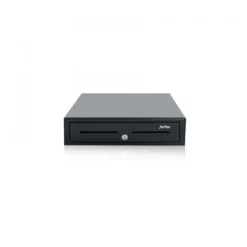 AVPOS CASH-U290 CAJON PORTAMONEDAS 41CM AUTOMATICO - 5 POSICIONES BILLETES - 8 POSICIONES MONEDAS - RJ11 - ACERO ALTA RESISTENCIA - COLOR NEGRO