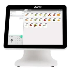 AVPOS TPV K5000 ALUMINIO 15 TACTIL BLANCO - I7 - 8GB MEMORIA - SSD 128GB - VGA Y HDMI - COLOR BLANCO