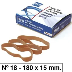 BANDAS ELASTICAS N°18 15MM 100GR