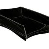 BANDEJA SOBREMESA CEP ELLYPSE PLASTICO NEGRA 380X275X82 MM