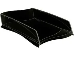 BANDEJA SOBREMESA CEP ELLYPSE PLASTICO NEGRA 380X275X82 MM