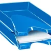 BANDEJA SOBREMESA CEP PLASTICO AZUL 257X348X66 MM