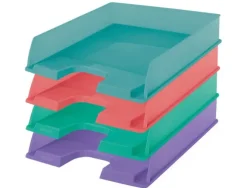 BANDEJA SOBREMESA ESSELTE COLOUR BREEZE COLORES SURTIDOS