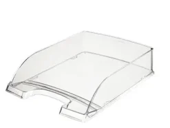 BANDEJA SOBREMESA LEITZ PLUS TRANSPARENTE