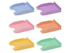 BANDEJA SOBREMESA PLAS.PASTEL SURT.10