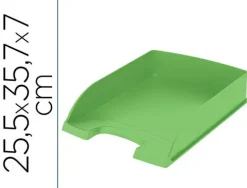 BANDEJA SOBREMESA PLASTICO LEITZ RECYCLE VERDE 255X357X70 MM