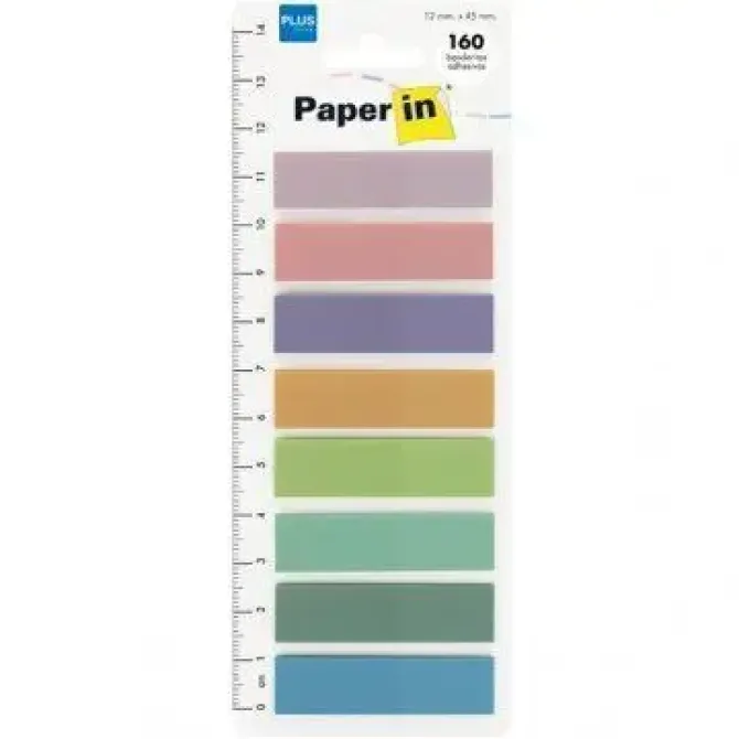 BANDERITAS PAPER-IN 12X48 8C.MOR.160U