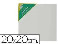 BASTIDOR ARTIST LIENZO GRAPADO TRASERO ALGODON 100% 20X20 CM