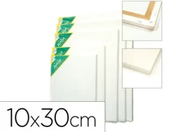 BASTIDOR ARTIST LIENZO GRAPADO TRASERO ALGODON 100% 10X30 CM