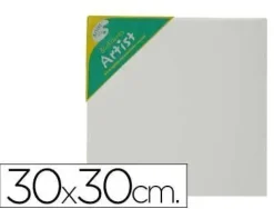 BASTIDOR ARTIST LIENZO GRAPADO TRASERO ALGODON 100% 30X30 CM