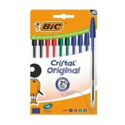 BIC BOLIGRAFO BIC CRISTAL SURTIDO/BL.10UD 830865 MAK118879