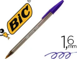 BIC BOLIGRAFO BIC CRISTAL FUN LILA 929055 MAK118925