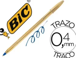 BIC BOLIGRAFO BIC CRISTAL ORO TINTA AZUL 921340 MAK118870