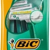 BIC CONFORT 2 PACK DE 5 MAQUINILLAS DE AFEITAR DESECHABLES DE 2 HOJAS - TIRA LUBRICANTE CON ALOE VERA