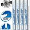 BIC VELLEDA 1721 PACK DE 4 ROTULADORES PARA PIZARRA - PUNTA FINA - TRAZO DE 1.6MM - BORRADO OPTIMO - COLORES SURTIDOS