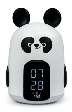 BIGBEN KIDS DESPERTADOR LUZ NOCTURNA TACTIL - ALARMA PROGRAMABLE - 3 SONIDOS - INTENSIDAD DE LUZ AJUSTABLE - PANTALLA CON HORA - COLOR BLANCO