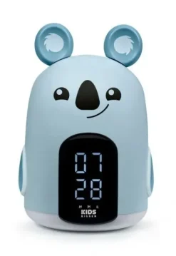 BIGBEN KIDS DESPERTADOR LUZ NOCTURNA TACTIL - ALARMA Y LUZ - 3 SONIDOS DE ALARMA - INTENSIDAD DE LUZ AJUSTABLE - PANTALLA CON HORA - COLOR AZUL