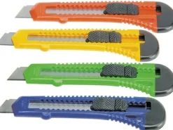 BISMARK CUTTER GRANDE RETRACTIL - EMPUÑADURA DE PLASTICO - BLOQUEO DE SEGURIDAD