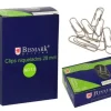 BISMARK PACK DE 100 CLIPS Nº1.5 28MM - NIQUELADOS