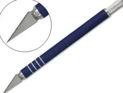 BISTURI Q-CONNECT EN BLISTER -CON CUCHILLAS DE REPUESTO