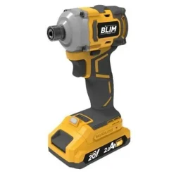 BLIM ATORNILLADOR DE IMPACTO SERIE SLIM S/CARBONES 20V - BATERIA 2AH - 220NM - COLOR AMARILLO