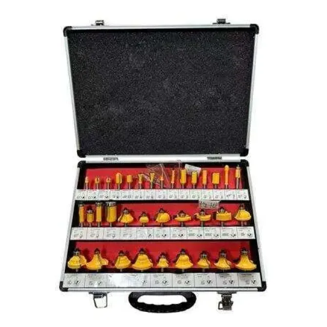 BLIM JUEGO 35 PCS FRESAS 6MM PARA MADERA