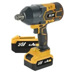 BLIM LLAVE IMPACTO S/CARBONES 1300NM - 20V - 2 BATERIAS 4AH