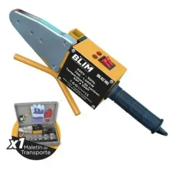 BLIM MAQUINA DE SOLDAR TUBERIA PPR 700-1500W - TEMPERATURA DE CONTROL 50º A 300º - INCLUYE MALETIN DE TRANSPORTE CON ACCESORIOS