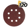 BLIM PACK DE 10 LIJAS CON VELCRO PARA LIJADORA BL0136 - 150MM - GRANO 120 - FORMATO CIRCULAR