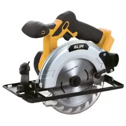 BLIM SIERRA CIRCULAR A BATERIA 20V 4AH 165MM - VELOCIDAD 4000RPM - BASE DE ALUMINIO Y GUIA DE 1 PIEZA - AGARRE ERGONOMICO - LUZ LED