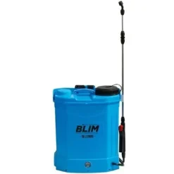 BLIM SULFATADORA DE ESPALDA A BATERIA 12V 16L - RANGO DE PRESION 0.2 - 0.45MPA - REGULADOR DE POTENCIA - LANZA INOXIDABLE