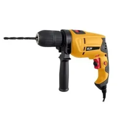 BLIM TALADRO PERCUTOR 500W - VELOCIDAD REGULABLE 0-3200RPM - PORTABROCAS DE 13MM SIN LLAVE - BOTON DE BLOQUEO - INCLUYE MALETIN CON ACCESORIOS