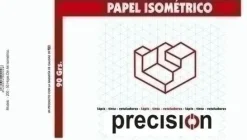 BLOC DE DIBUJO CG PRECISION ISOMETRICO A4 50 HOJAS MOD.406