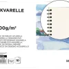 BLOC DIBUJO LIDERPAPEL ACUARELA ESPIRAL 297X210MM 10 HOJAS 300G/M2 SIN RECUADRO