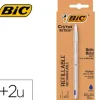 BOLIGRAFO BIC CRISTAL RENEW CUERPO METALICO TINTA AZUL PACK DE 1 UNIDAD + 2 RECAMBIOS