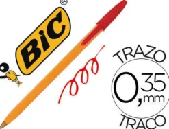 BOLIGRAFO BIC NARANJA ROJO