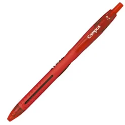 BOLIGRAFO CAMPUS COLOURS ROJO CLICK RETRACTIL 081305