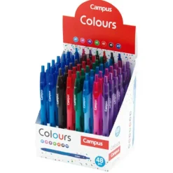 BOLIGRAFO CAMPUS COLOURS 081303 EXPOSITOR SURTIDO