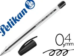 BOLIGRAFO PELIKAN STICK SUPER SOFT NEGRO