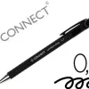 BOLIGRAFO Q-CONNECT RETRACTIL CON GRIP 0,7 MM COLOR NEGRO